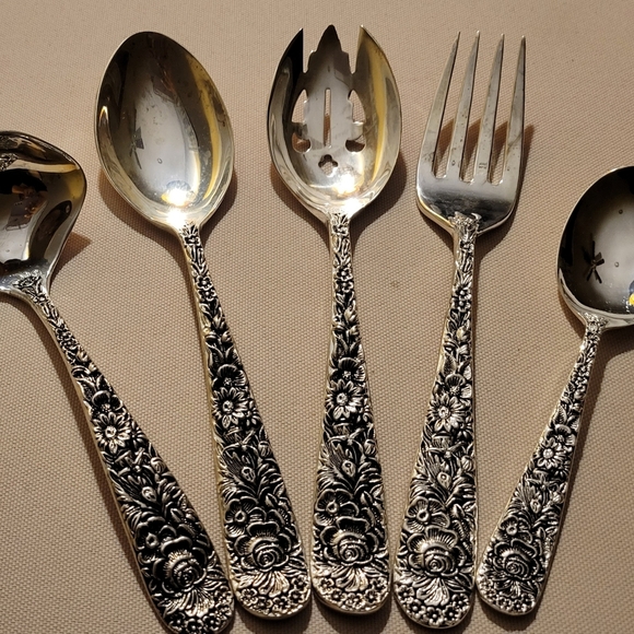 Godinger-Olde Bouquet-Hostess Set - Picture 2 of 6